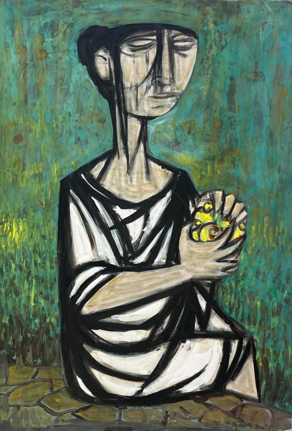giuseppe migneco · Felima Art Casa D'Aste · 2026-04-09 Giuseppe Migneco comparable auction result: giuseppe migneco