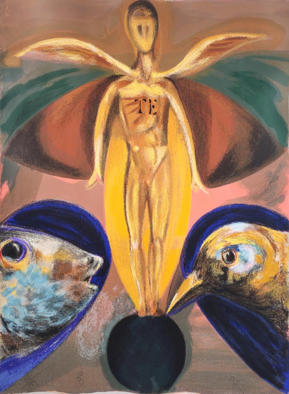 bruno ceccobelli senza titolo · Felima Art Casa D'Aste · 2026-04-09 Bruno Ceccobelli comparable auction result: bruno ceccobelli senza titolo