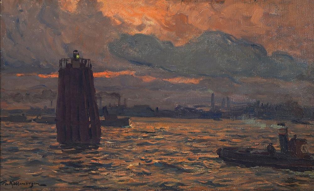 Friedrich Kallmorgen comparable auction result: friedrich kallmorgen 1856 altona 1924 gr tzingen