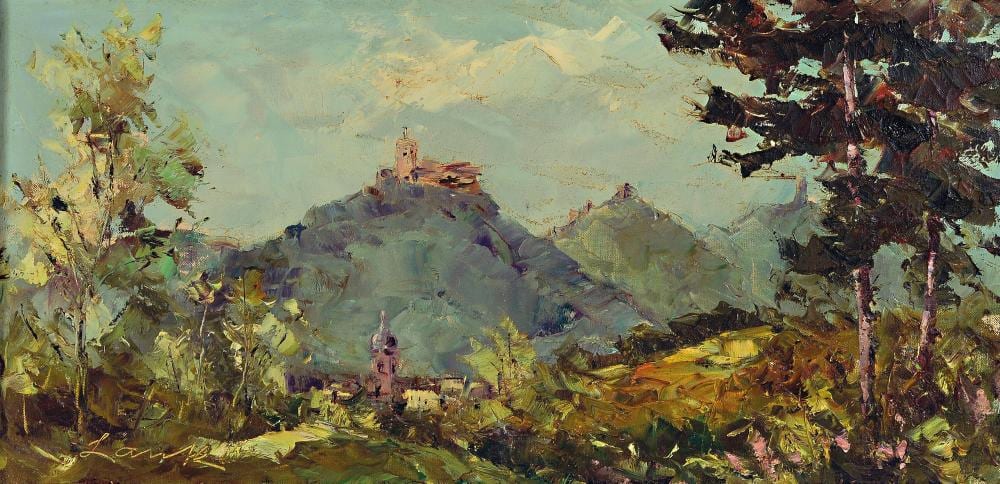 Robert Lauth comparable auction result: robert lauth 1896 1985 ludwigshafen am rhein view over