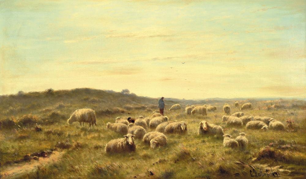 Cornelis (1844) Westerbeek comparable auction result: cornelis westerbeek 1844 1903 the hague dutch marsh