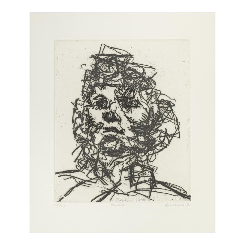 Frank Auerbach comparable auction result: frank auerbach 1931 2024 seven portraits 7