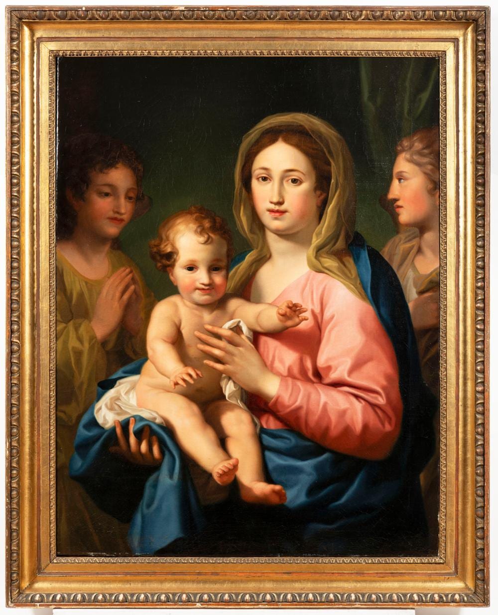anton raphael mengs 1728 1779 attributed madonna with the child and two angels · Fine Antiques Prague s.r.o. · 2026-04-20 Anton Raphael Mengs comparable auction result: anton raphael mengs 1728 1779 attributed madonna with the child and two angels