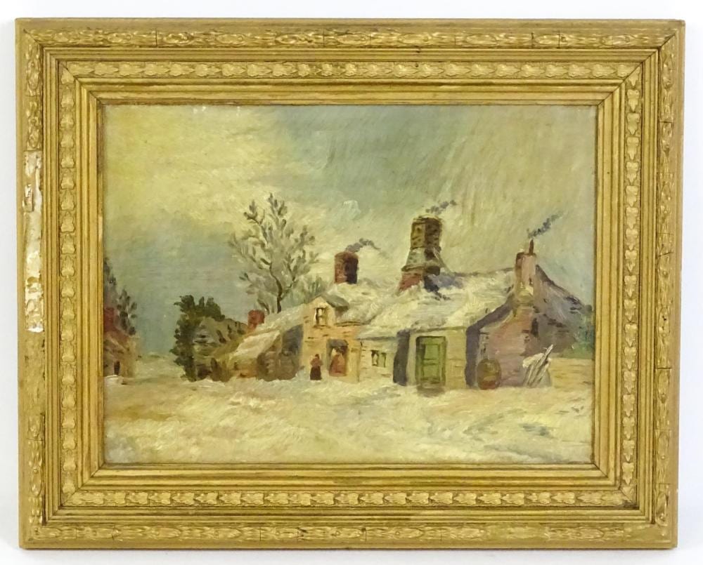 christopher mark maskell 1846 1933 oil on canvas a winter landscape wit · Claydon Auctioneers · 2026-04-27 Christopher Mark Maskell comparable auction result: christopher mark maskell 1846 1933 oil on canvas a winter landscape wit
