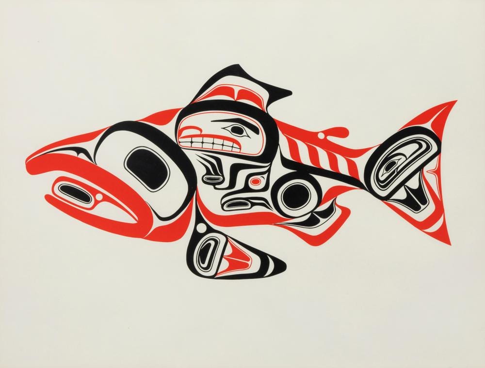 Bill Reid comparable auction result: bill reid the salmon
