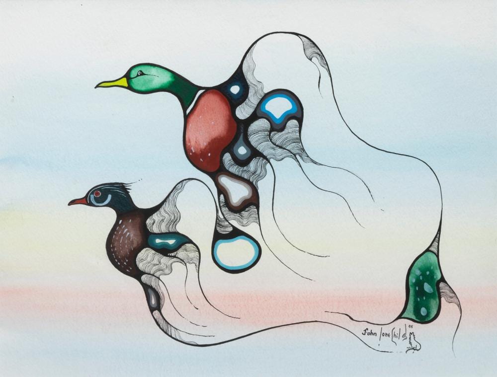 John Lonechild comparable auction result: john lonechild mallards