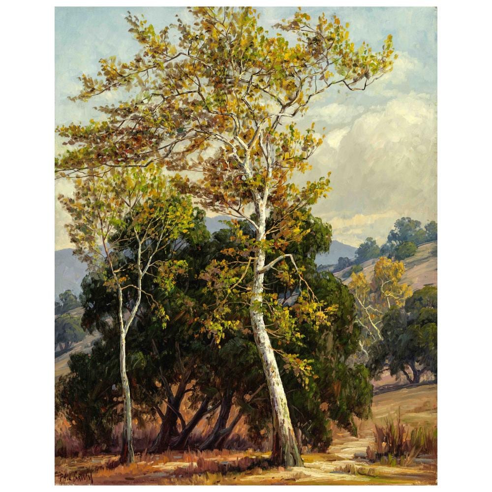 Paul Grimm comparable auction result: paul grimm 1891 1974 t p dalzel sic ranch santa barbara 30 x 24 in painted in 1939