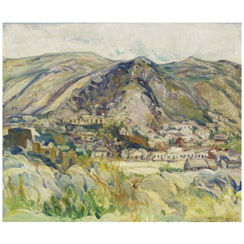 Charles Reiffel comparable auction result: charles reiffel 1862 1942 bit of nogales 20 x 24 in