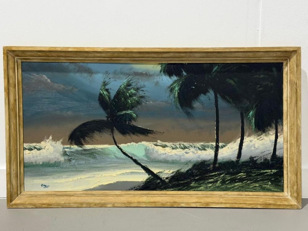 Alfred Hair comparable auction result: alfred hair florida highwaymen 29hx52w