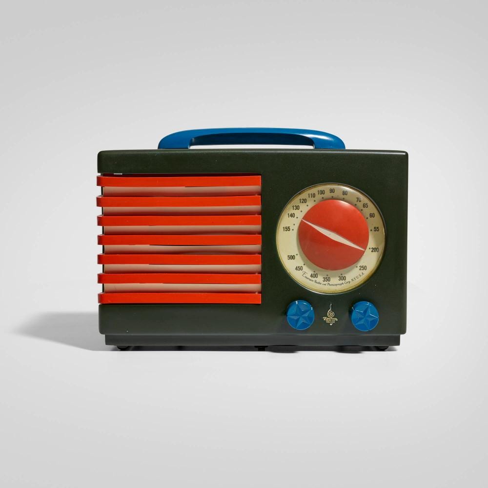 Norman Bel Geddes comparable auction result: norman bel geddes patriot radio