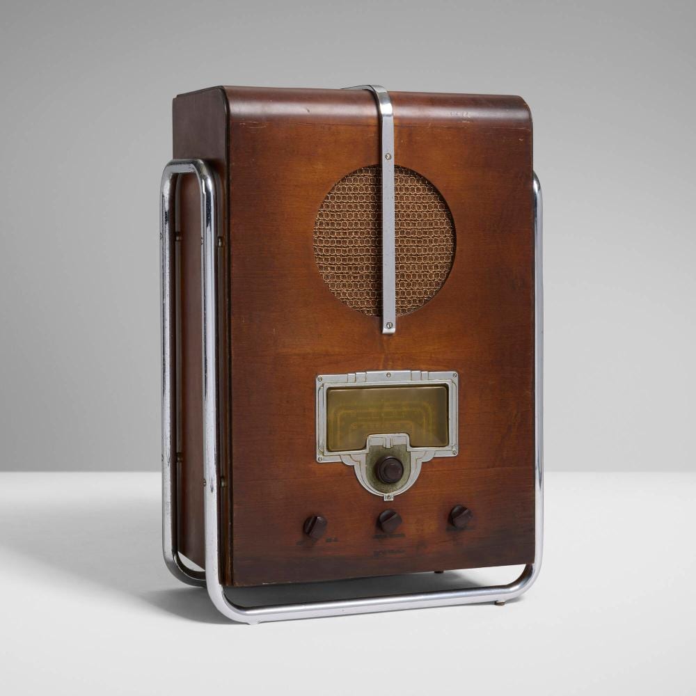 john vassos floor radio model 6t10 · Wright · 2026-04-14 John Vassos comparable auction result: john vassos floor radio model 6t10