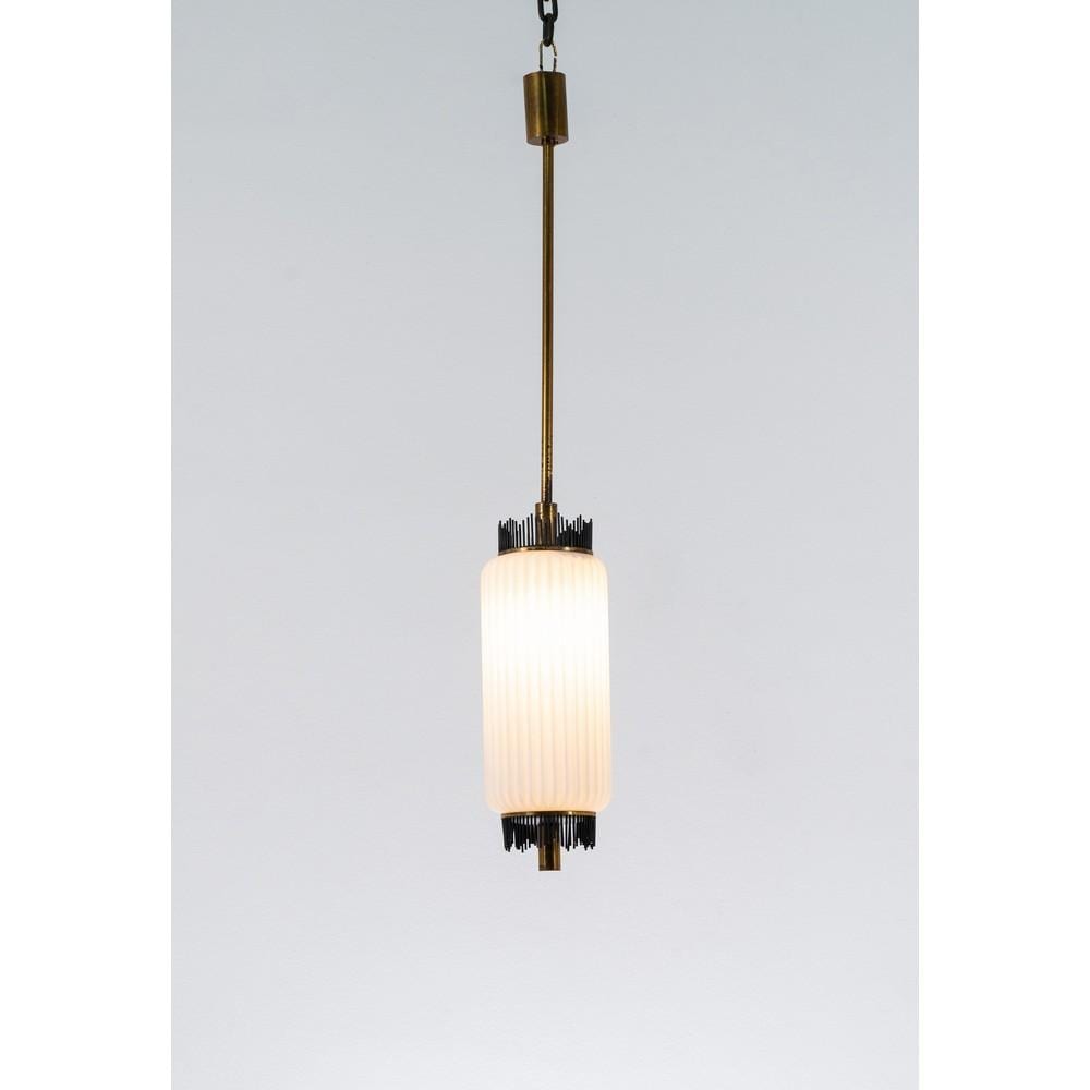 Angelo Lelli comparable auction result: angelo lelli attr lampada a sospensione
