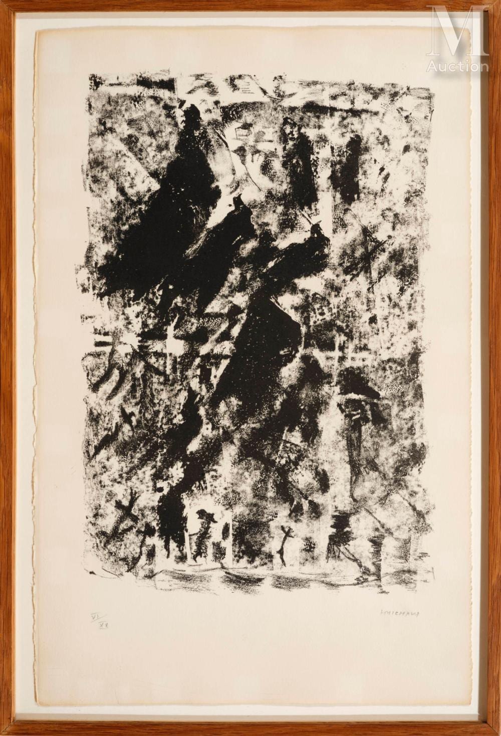 Henri Michaux comparable auction result: henri michaux 1899 1984 sans titre 1974