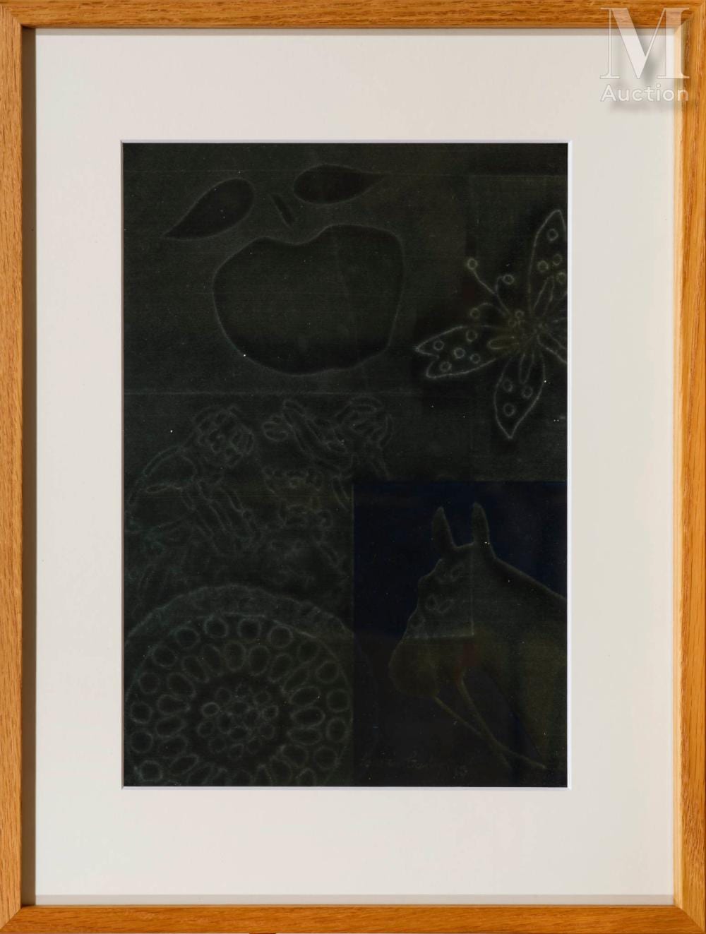 Lourdes Castro comparable auction result: lourdes castro 1930 2022 sans titre pl pour kwy 11 1963