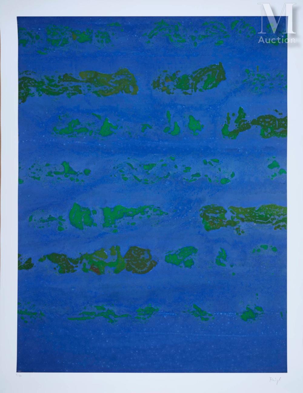 Judit Reigl comparable auction result: judit reigl 1923 2020 sans titre d roulement c 1970