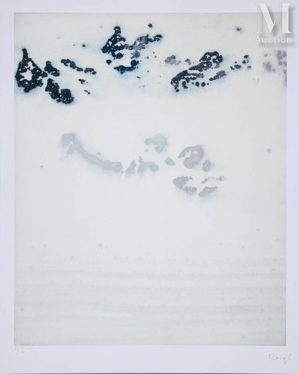 Judit Reigl comparable auction result: judit reigl 1923 2020 sans titre d roulement c 1990
