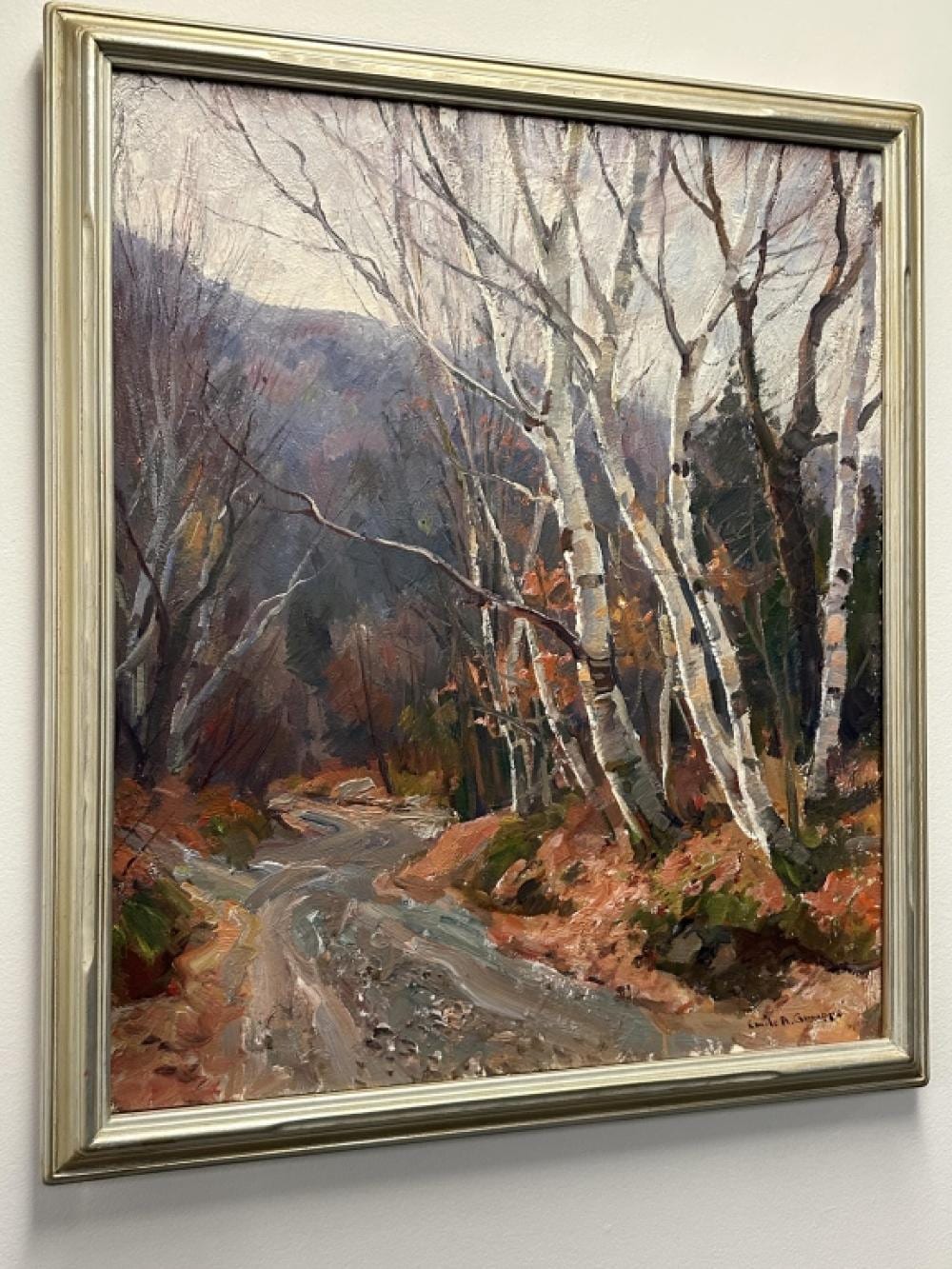 Emile Albert Gruppe comparable auction result: emile albert gruppe signed oil on canvas landscape