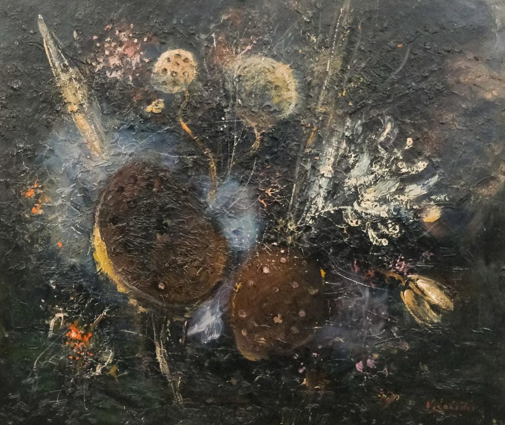 Vladimir Lebedev comparable auction result: vladimir lebedev burst of seed pods