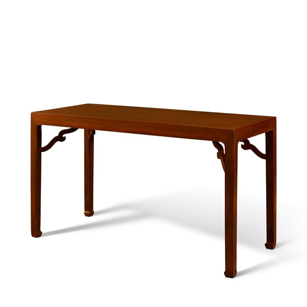 A Huanghuali Tielimu-Inset Waistless Flush-Corner-Leg Side TABLE.... 17TH C comparable sale