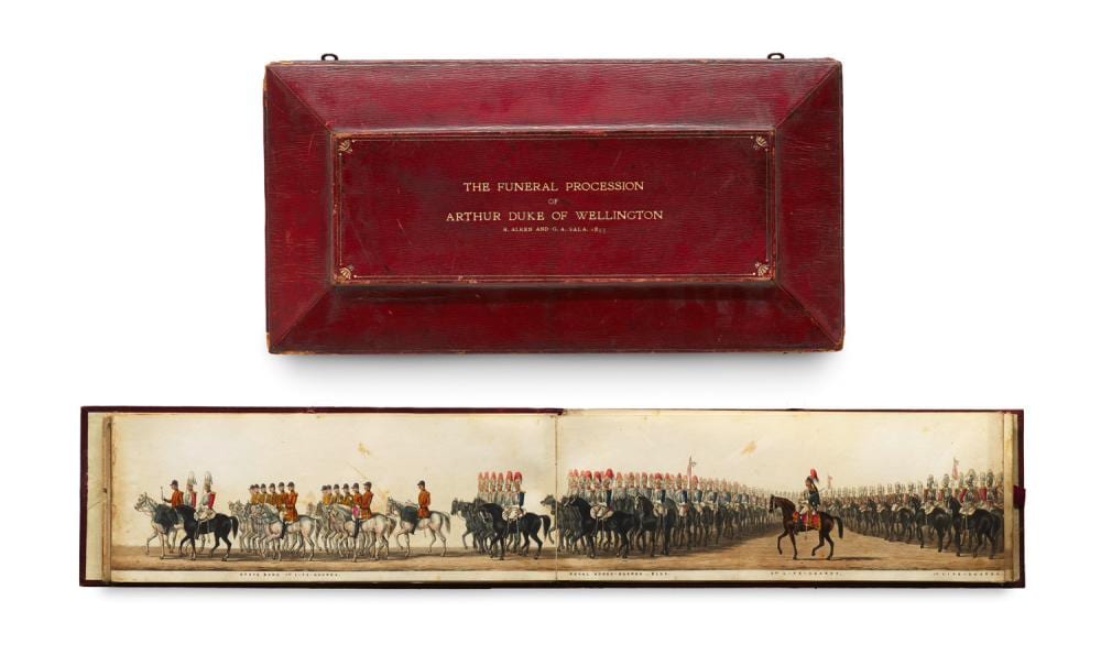 Henry Thomas (senior) Alken comparable auction result: henry alken und george a sala the funeral procession of arthur duke of wel