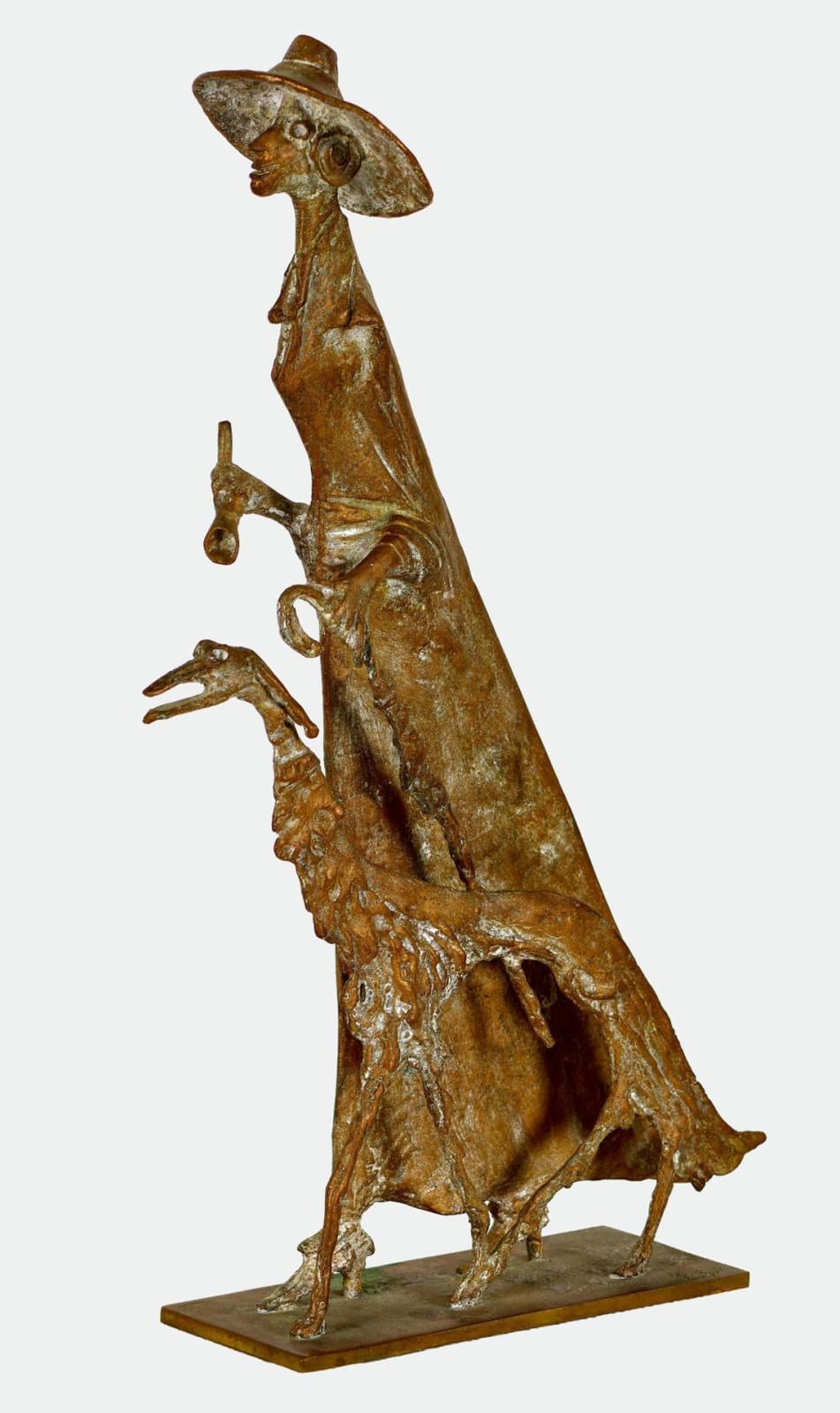 Albert Lindi comparable auction result: lindi eigtl lindegger albert louise elisabeth de meuron mit windhund