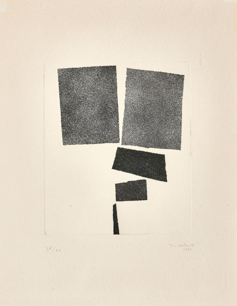 Valentina Michajlovna Chodasevic comparable auction result: valenti italo ohne titel