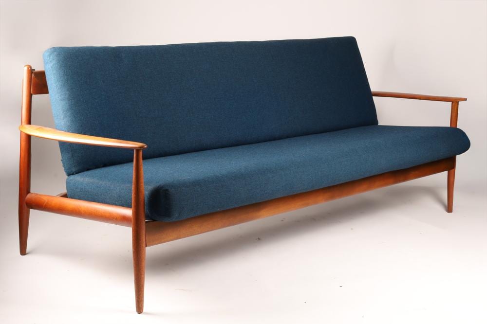 Grete Jalk comparable auction result: grete jalk for france and daverkosen 3 seater teak sofa