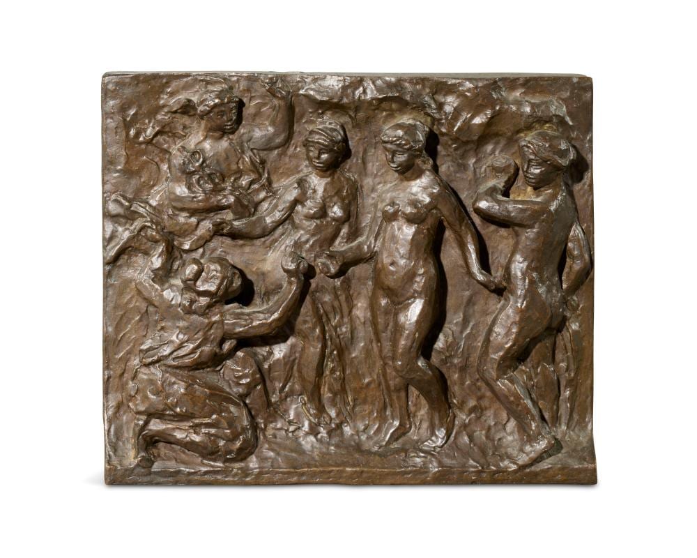Richard Guino comparable auction result: richard guino french spanish 1890 1973 after pierre auguste renoir french 1841 1919 the judgement of paris bronze