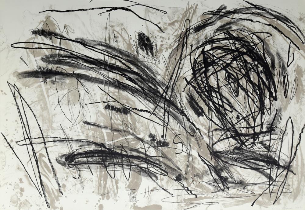 Louisa Chase comparable auction result: louisa chase untitled lithograph