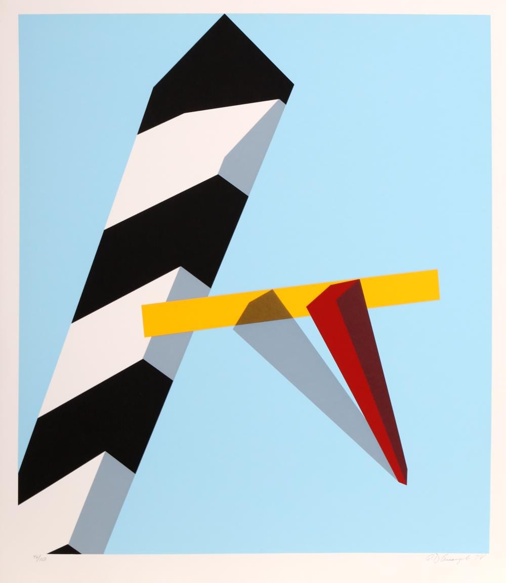 allan d arcangelo proposition screenprint · RoGallery · 2026-04-23 Allan D' Arcangelo comparable auction result: allan d arcangelo proposition screenprint