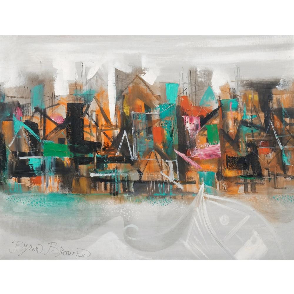 Byron Galvez comparable auction result: byron george byron browne american 1907 1961