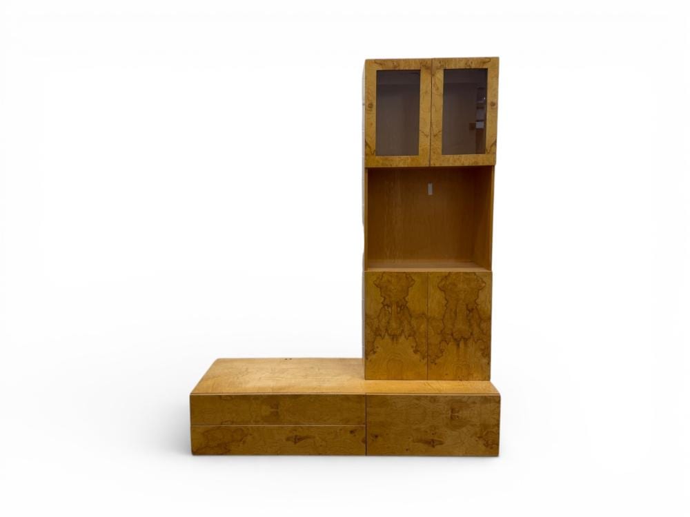Fritz Hugh Lane comparable auction result: lane attr burl wood wall unit