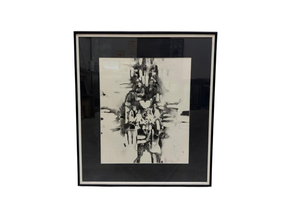 Marisol comparable auction result: marisol escobar lithograph untitled
