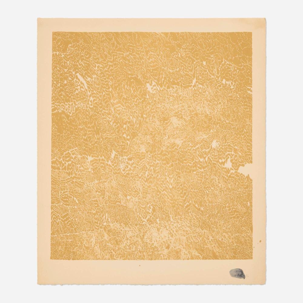 Bruce Conner comparable auction result: bruce conner untitled