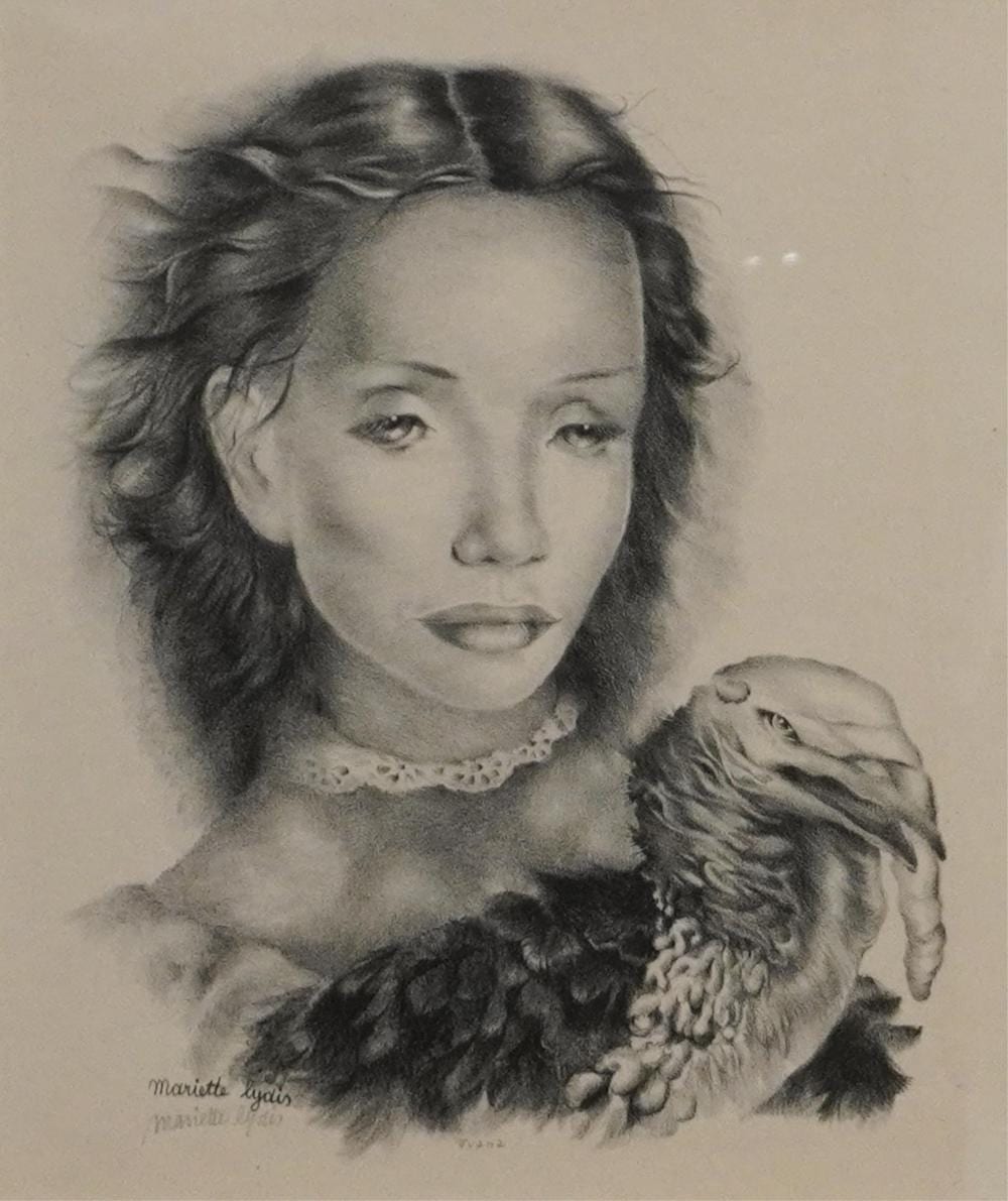 Mariette Lydis comparable auction result: mariette lydis french 1890 1970 juana lithograph signed l l sight 14 24 x 11 3 4 in 36 2 x 29 8 cm frame 22 1 2 x 20 in 57 2 x 50 8 cm