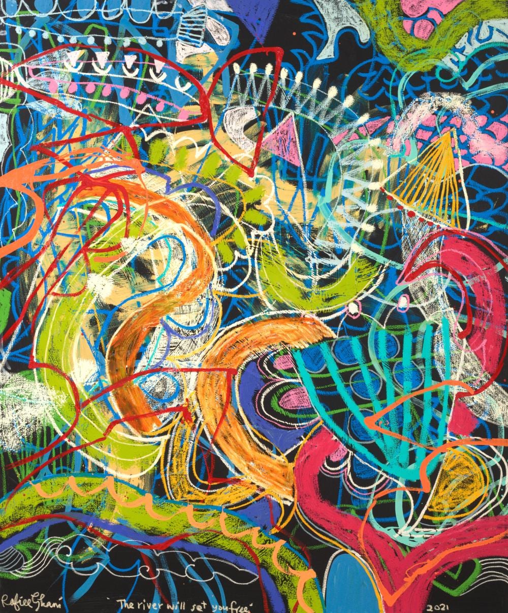 rafiee ghani the river will set you free 2021 · Henry Butcher Art Auctioneers · 2026-04-26 Rafiee Ghani comparable auction result: rafiee ghani the river will set you free 2021