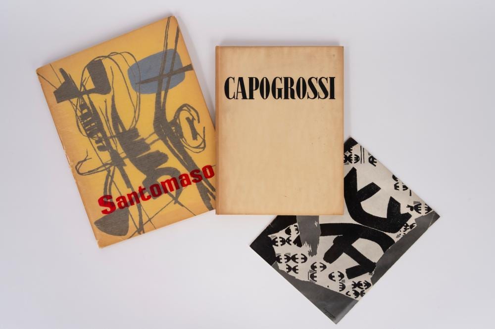 Giuseppe Capogrossi comparable auction result: giuseppe capogrossi roma 1900 1972 capogrossi by michel seuphor 1954