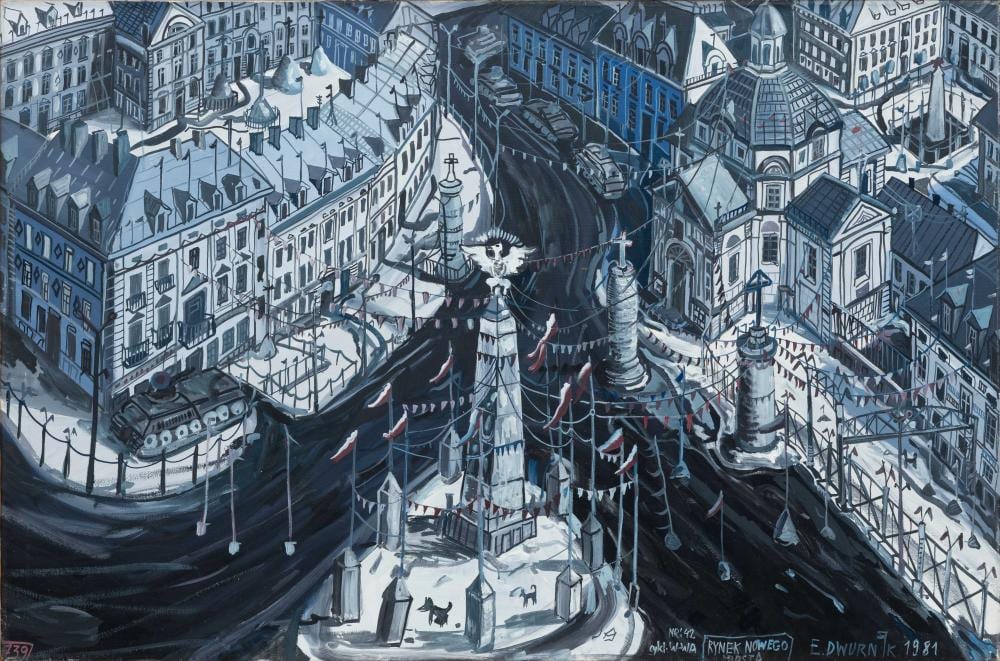 Edward Dwurnik comparable auction result: edward dwurnik 1943 2018