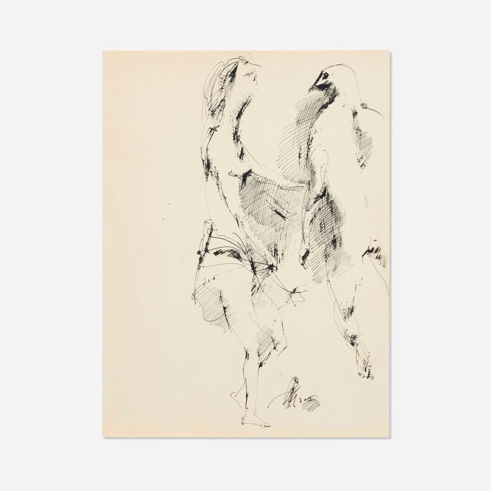 John Altoon comparable auction result: john altoon untitled
