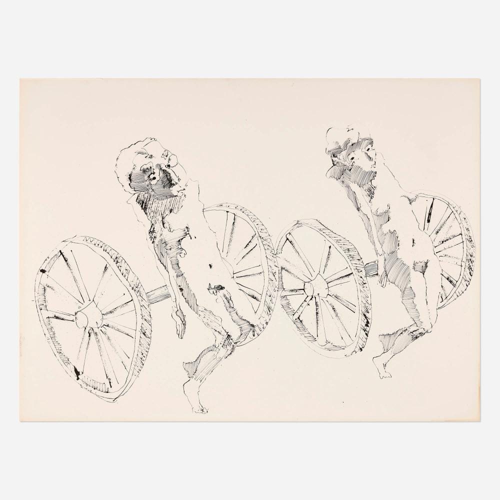 John Altoon comparable auction result: john altoon untitled