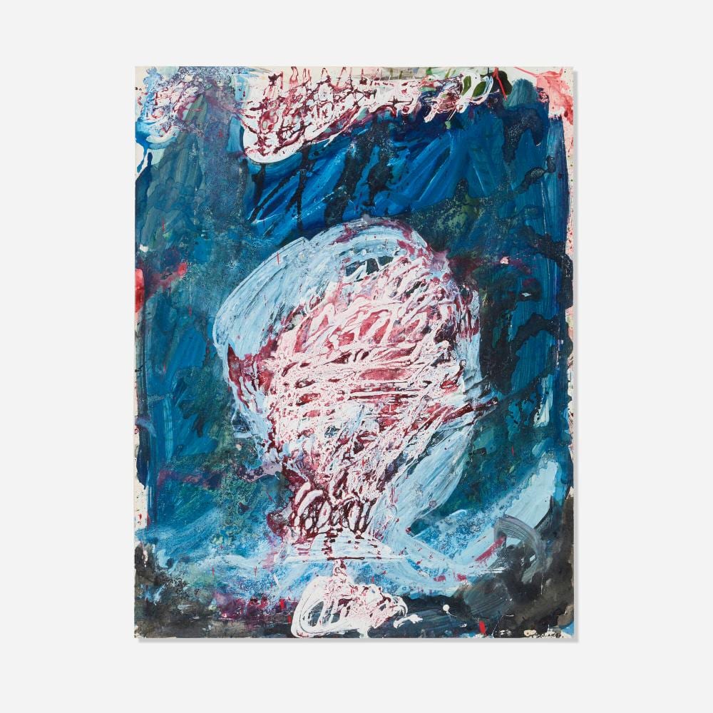 Horia Damian comparable auction result: horia damian untitled