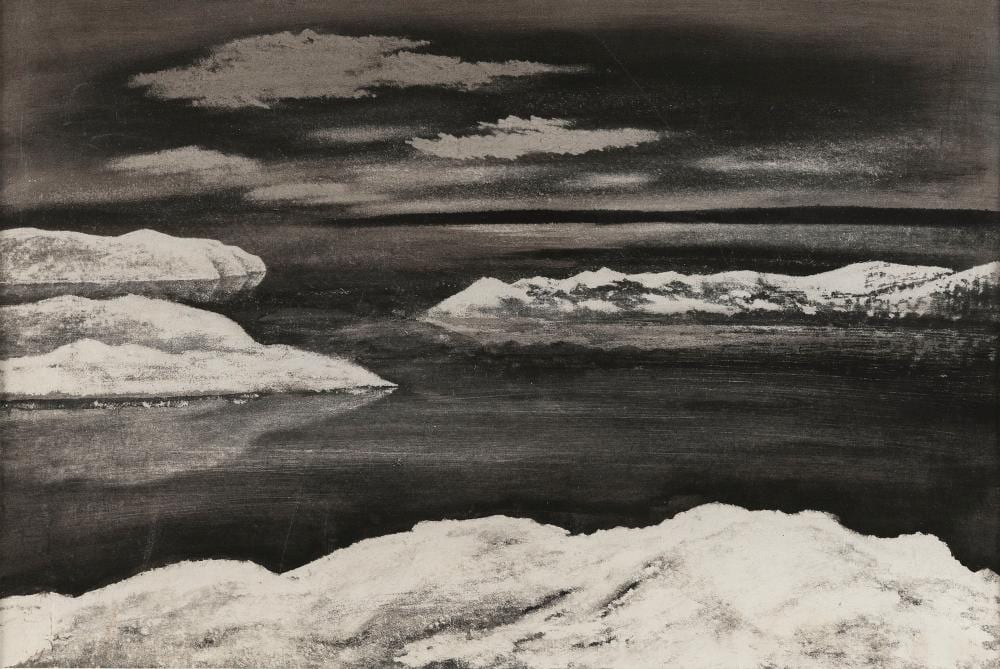 Adolf Arthur Dehn comparable auction result: adolf arthur dehn new york minnesota 1895 1968 menemsha creek opening 1933 ink wash on wove paper 15 x 22 framed 19 5 x 26 75