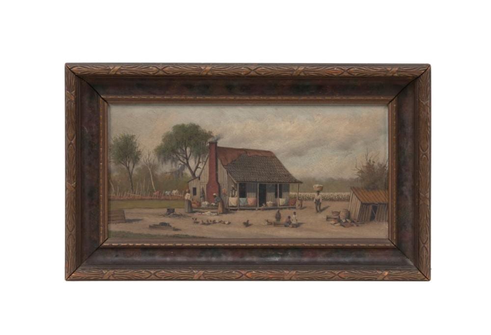 William Aiken Walker comparable auction result: william aiken walker sharecropper s cabin o p