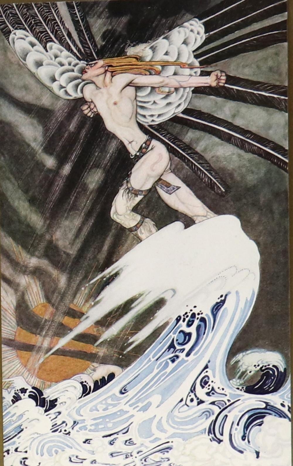 Kay Nielsen comparable auction result: kay nielsen illustration east of the sun