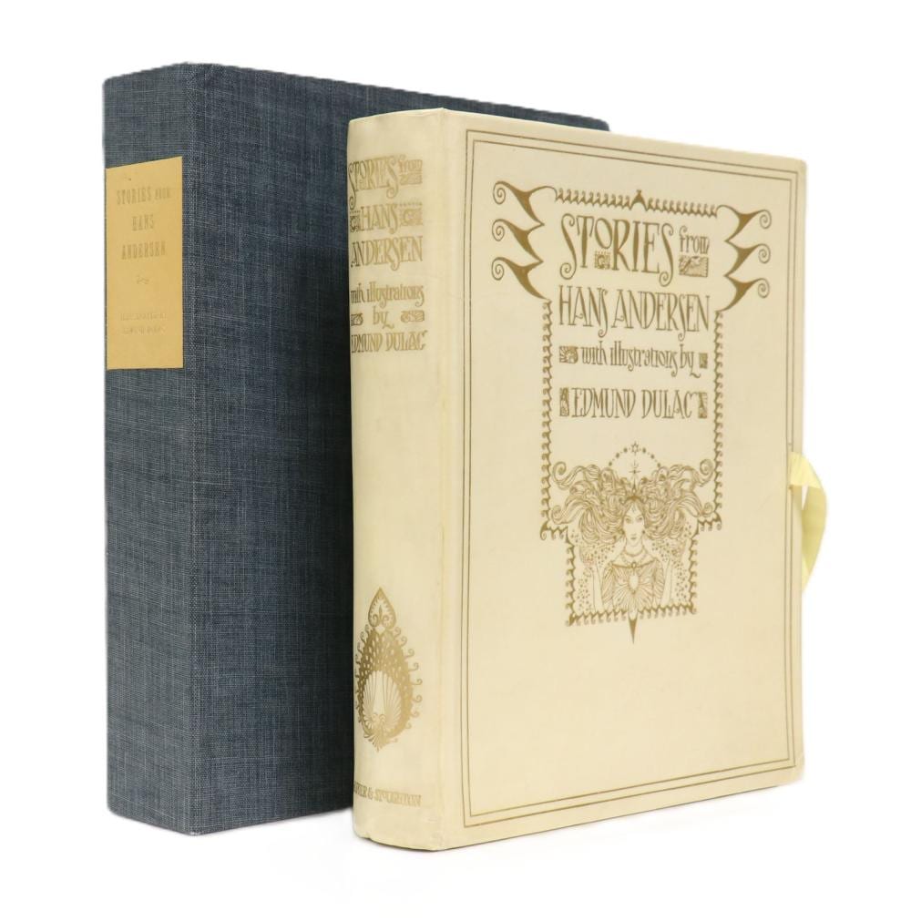 Edmund Dulac comparable auction result: edmund dulac signed limited hans andersen