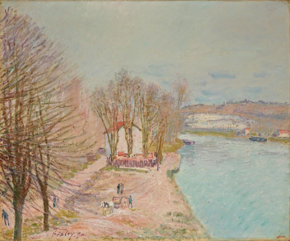 Alfred Sisley comparable auction result: alfred sisley 1839 1899 environs de moret sur loing