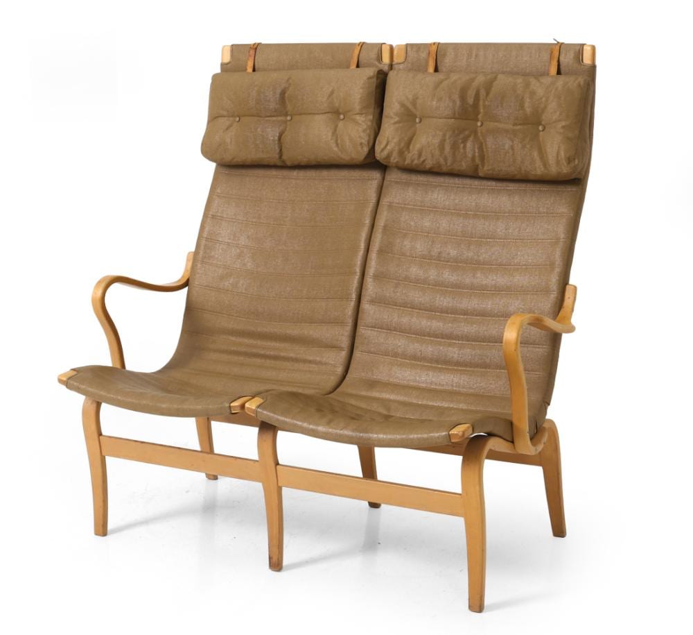 Bruno Mathsson comparable auction result: bruno mathsson eva swedish sofa c 1970s
