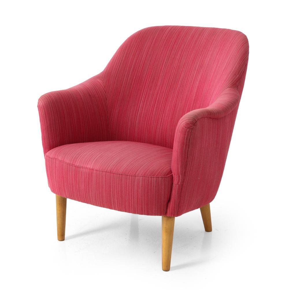 Carl Malmsten comparable auction result: carl malmsten samspel swedish lounge chair 1950s
