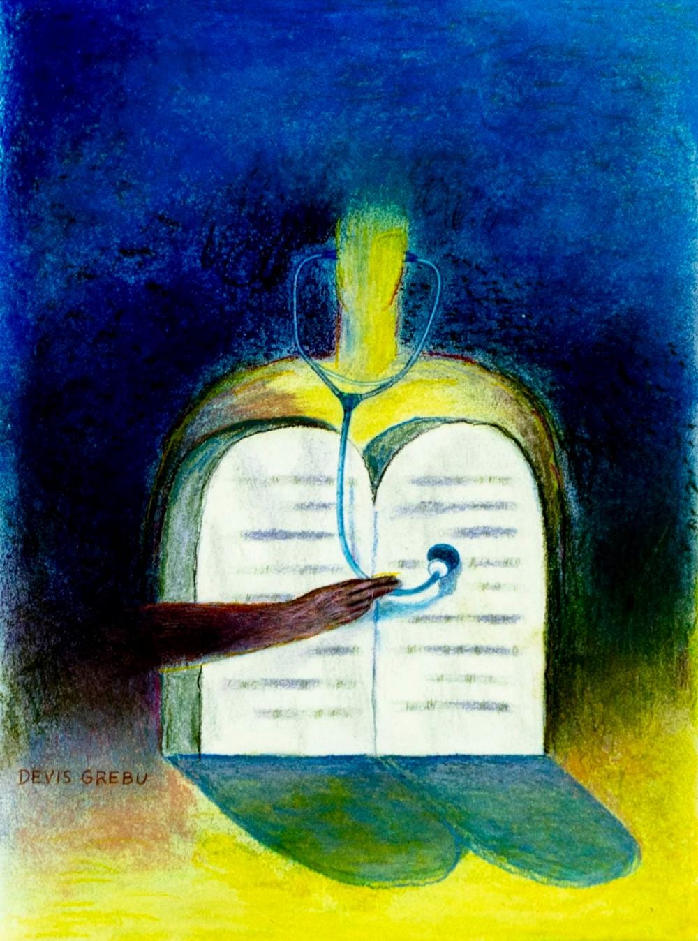 devis grebu romania france israel 1933 mixed media painting · Broward Auction Gallery LLC · 2026-06-14 Devis Grebu comparable auction result: devis grebu romania france israel 1933 mixed media painting