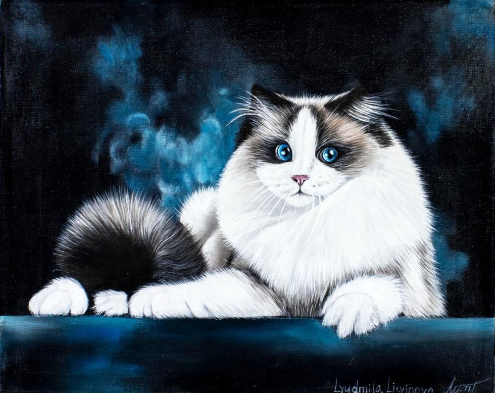 Lyudmila Litvinova comparable auction result: lyudmila litvinova russia b 1991 acrylic painting